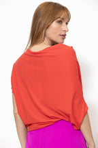 Tangello Tencel Drape Top
