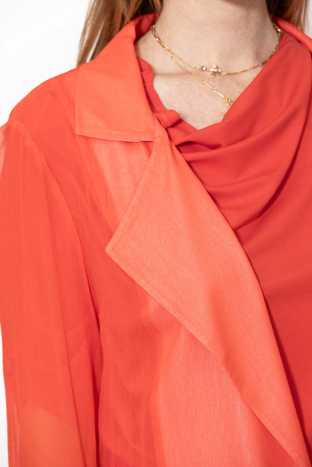 Tangello Viscose Trench Coat