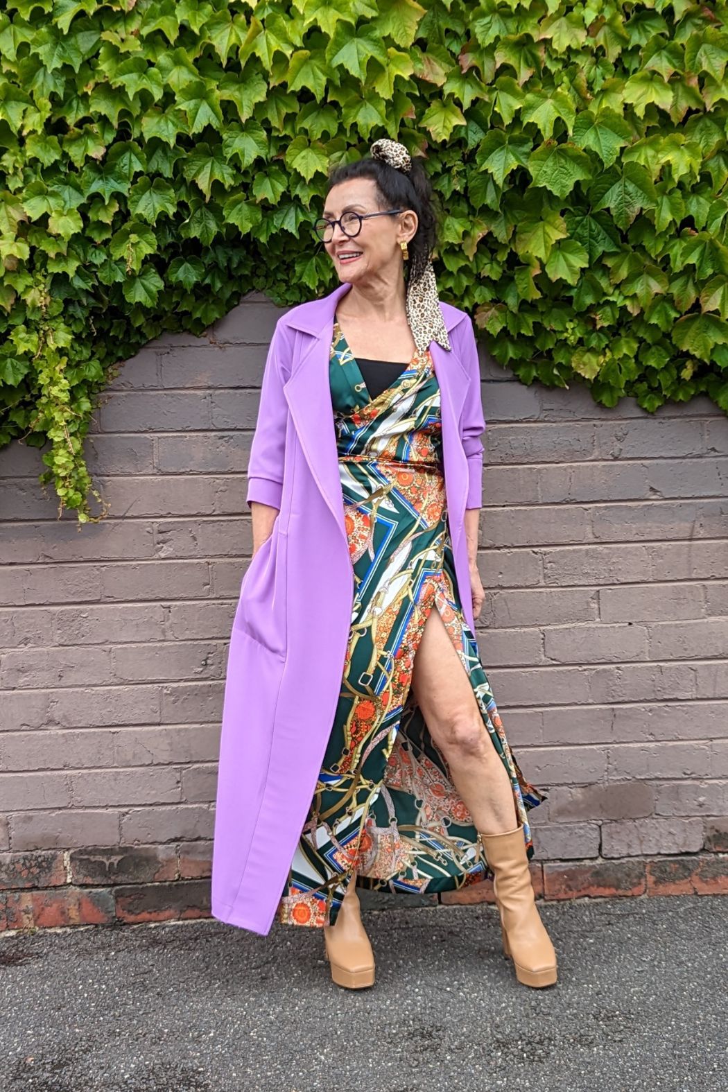 Lilac Euro Trench Coat - SALE
