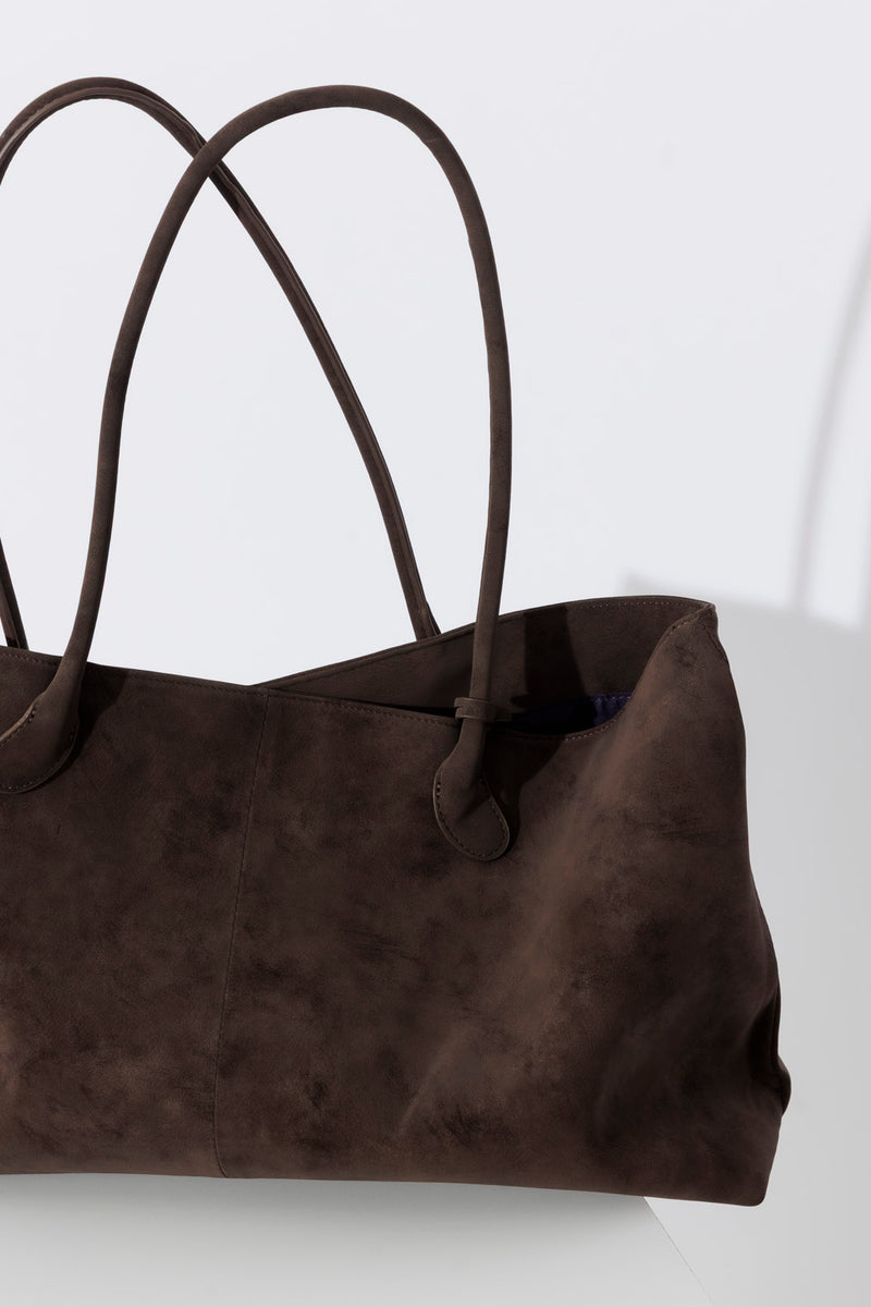 Dark Brown Director Tote Bag
