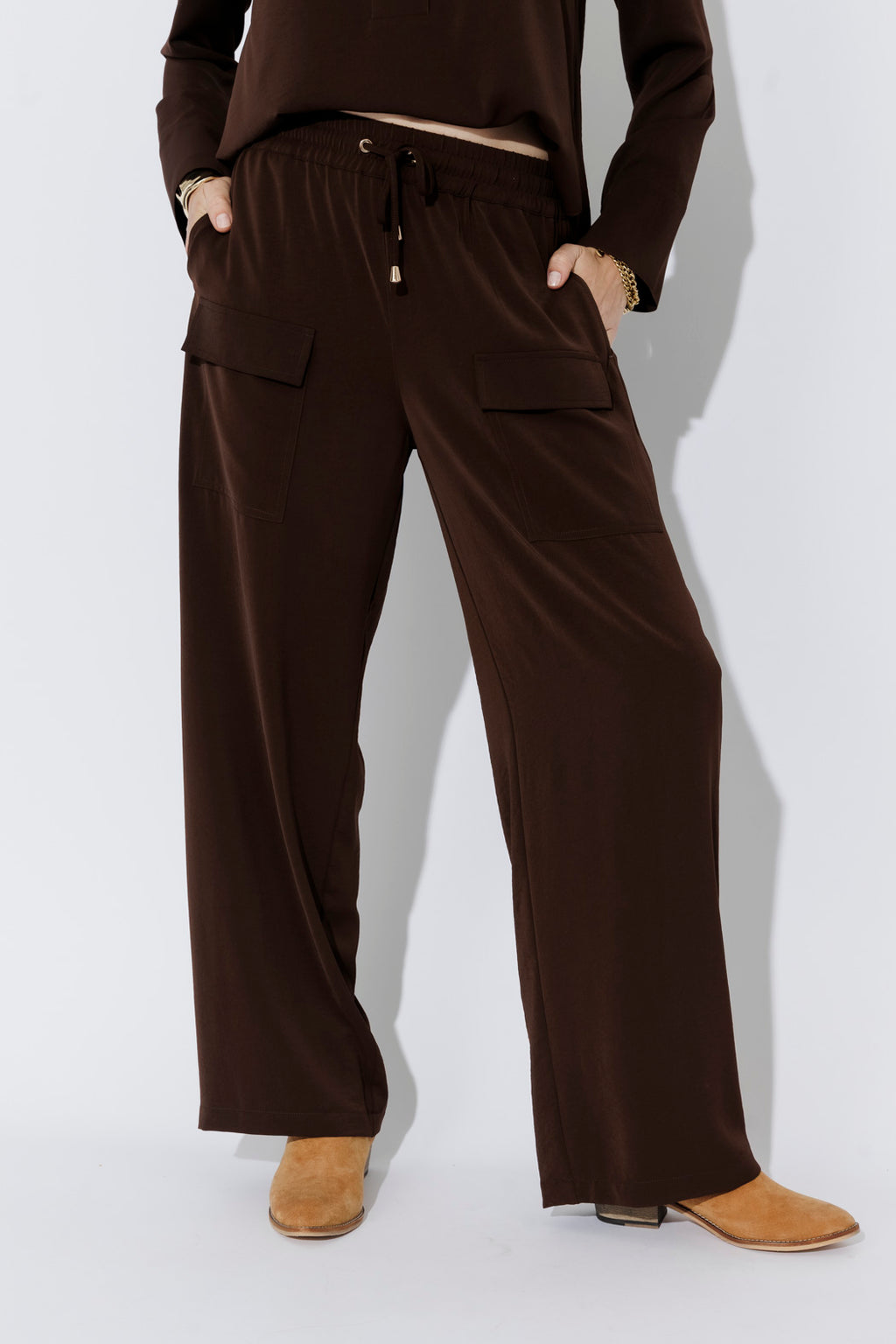 Chocolate Luxury Cargo Pant