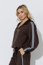 Chocolate Lyocell/Linen Sport Jacket