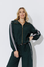 Teal Lyocell/Linen Sport Jacket