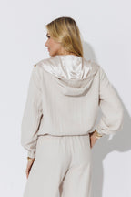 Beige Leisure Sport Jacket