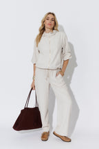 Beige Leisure Sport Jacket