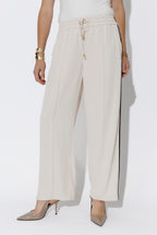Ivory Euro Pintuck Sport Pant