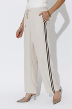 Ivory Euro Pintuck Sport Pant