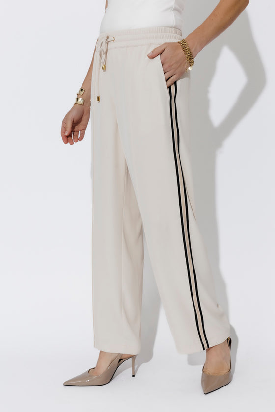 Ivory Euro Pintuck Sport Pant