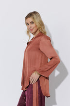 Terra Tie Collar Blogger Shirt