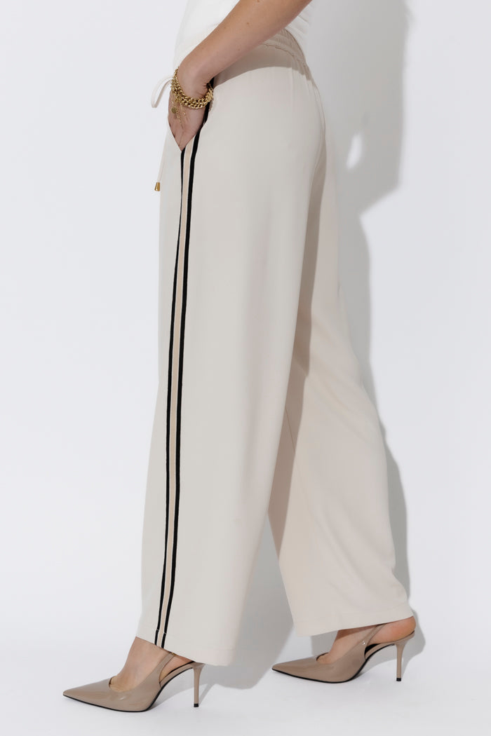 Ivory Euro Pintuck Sport Pant