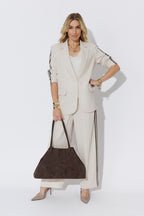 Ivory Euro Pintuck Sport Pant