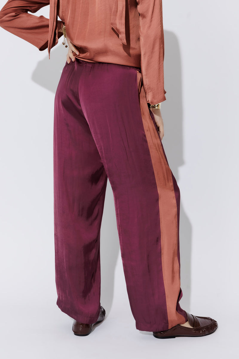 Cherry Glow Panel Pant