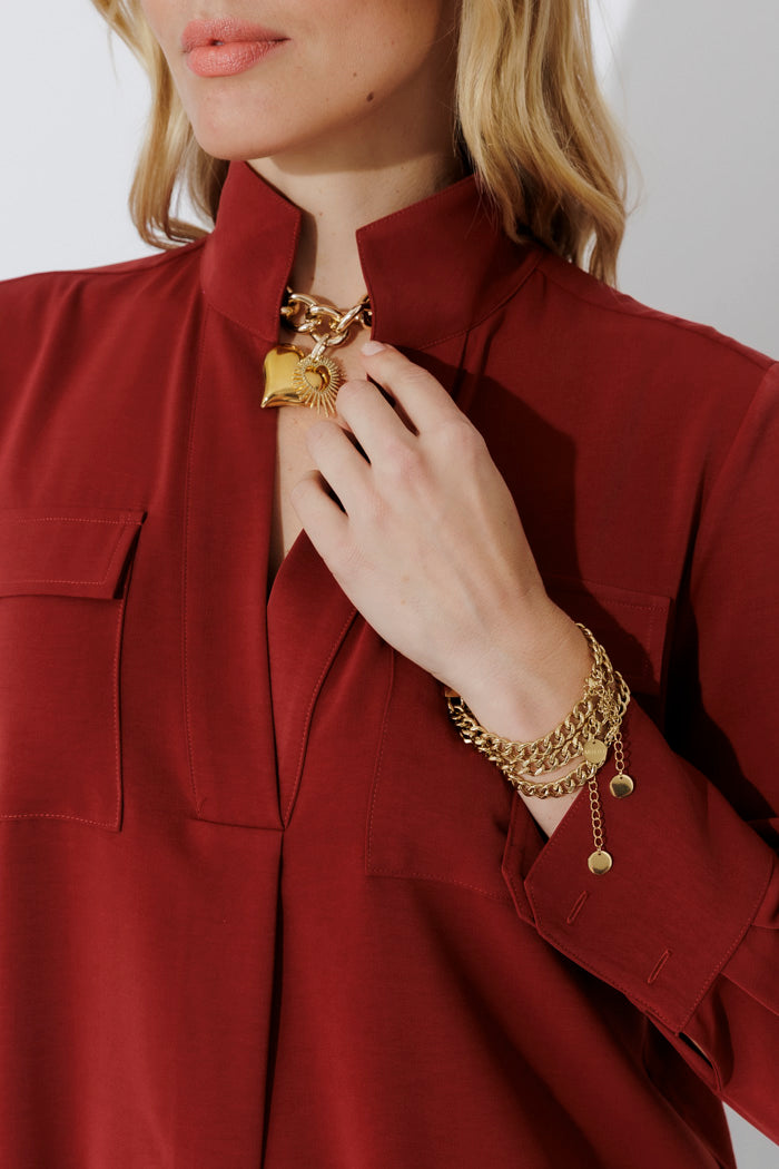 Spice Luxury Cargo Blogger Shirt