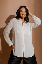 White Bustier Shirt