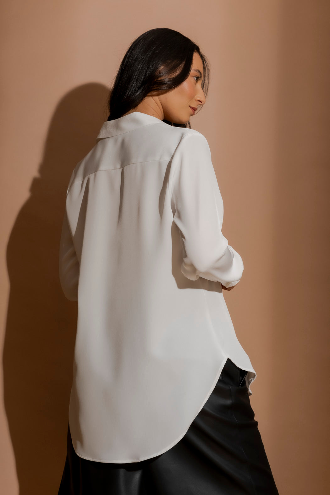 White Bustier Shirt