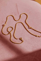 Gold Venetian Pave Necklace