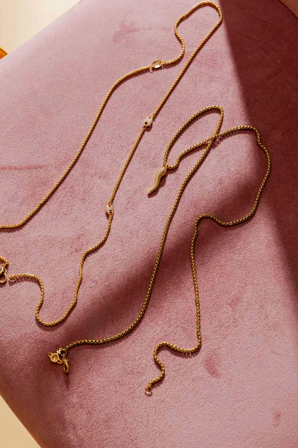 Gold Venetian Necklace Set