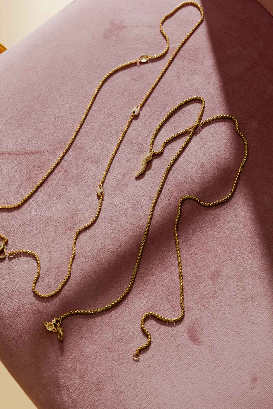 Gold Venetian Necklace Set