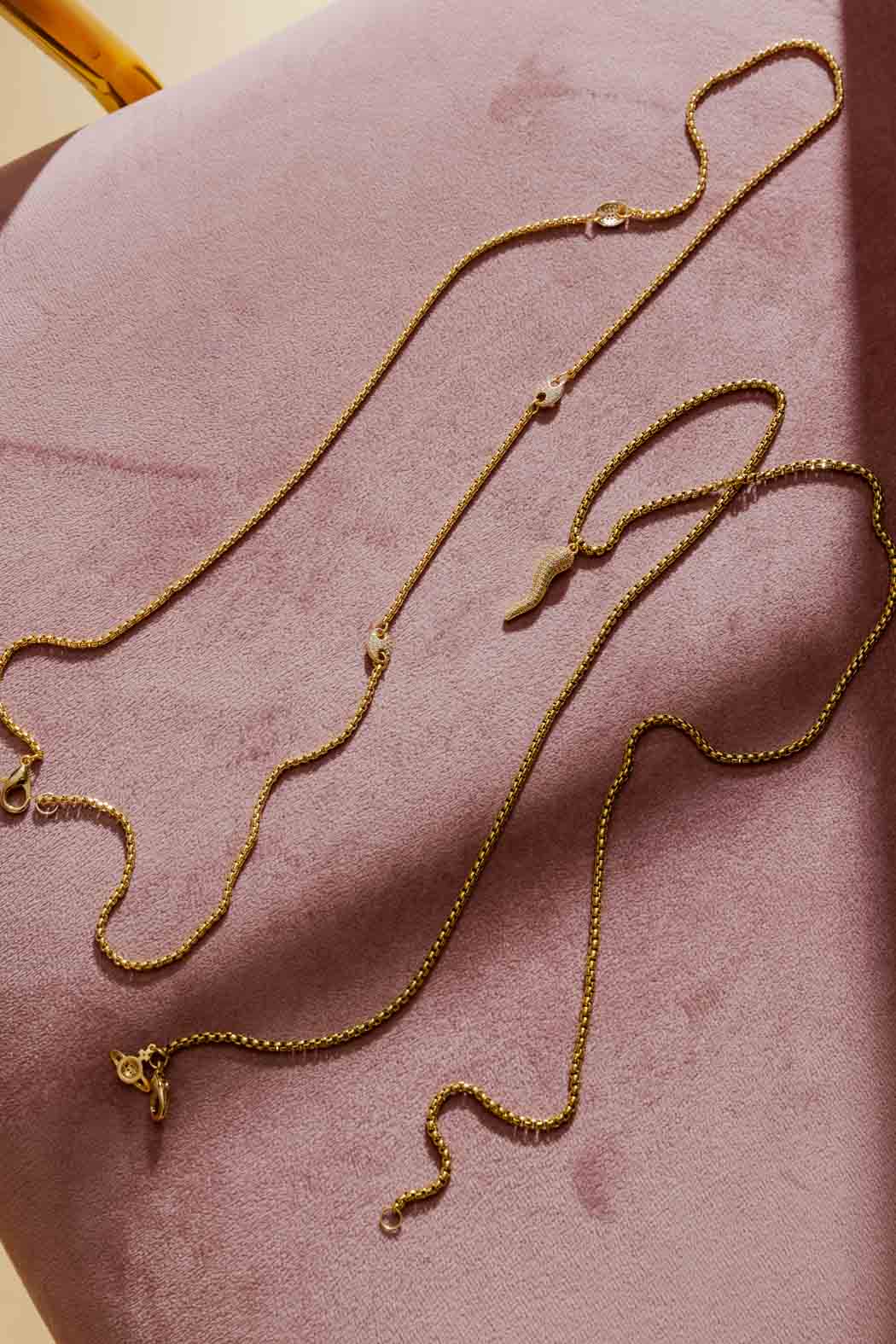 Gold Venetian Necklace Set