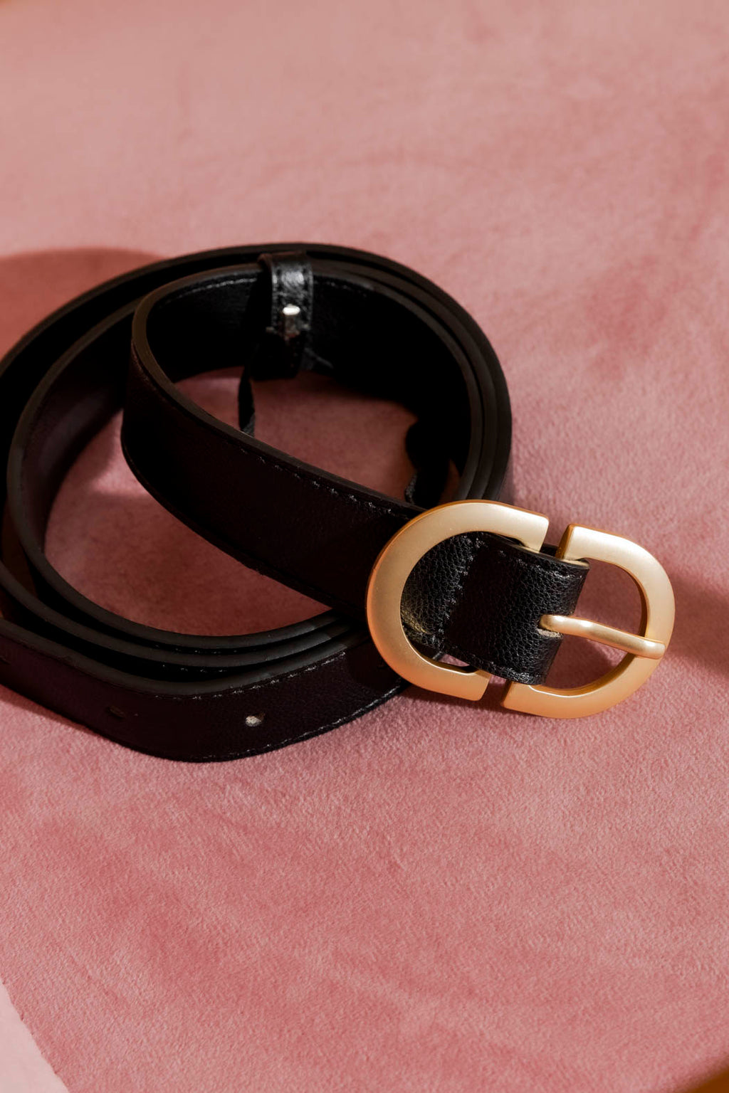 Black Classic Belt Black O/S