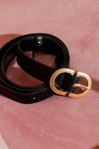 Black Classic Belt Black O/S