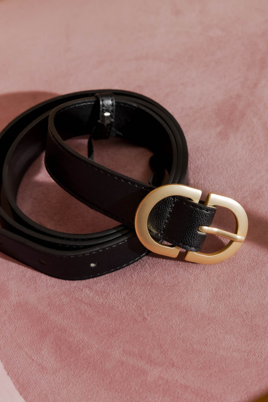 Black Classic Belt Black O/S