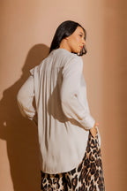 Putty Piped Blogger Shirt