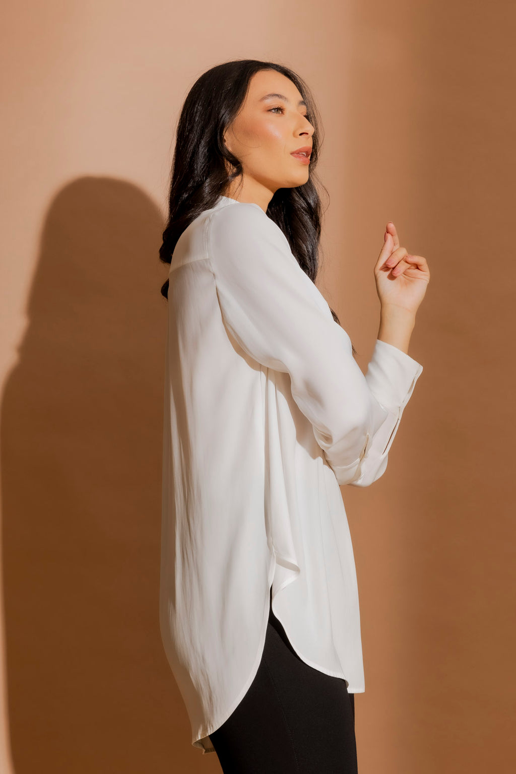 White Blogger Shirt