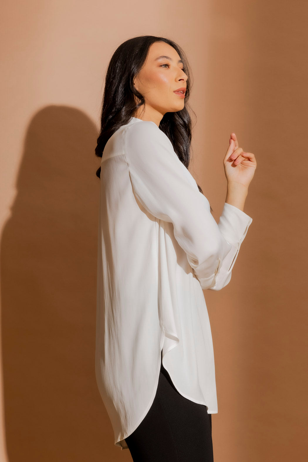 White Blogger Shirt