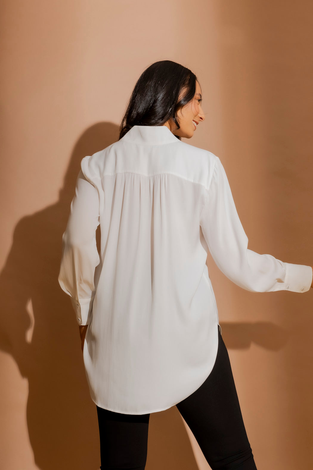 White Blogger Shirt