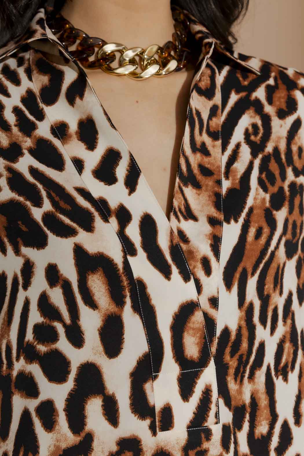 Tan Animal Brit Blogger Shirt Tan Animal