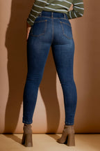 Mid Denim Corset Miracle Jean Mid Denim