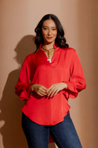 Red Femme Blogger Shirt