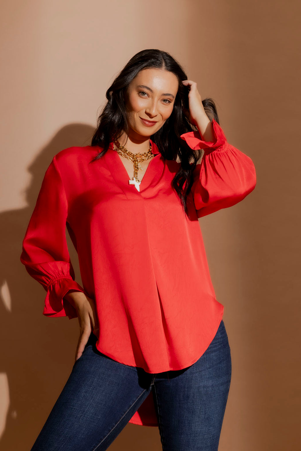 Red Femme Blogger Shirt