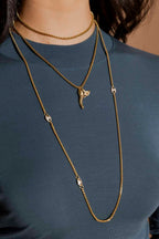 Gold Venetian Necklace Set