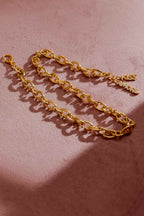 Gold Amore/Kiss Necklace