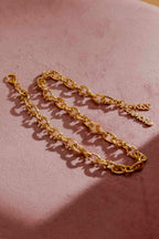 Gold Amore/Kiss Necklace