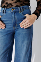Dark Wash Soft Wide Leg Jean