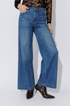 Dark Wash Soft Wide Leg Jean