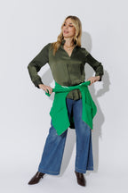 Khaki Glow Milan Blogger Shirt