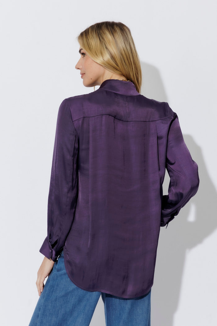 Purple Glow Milan Blogger Shirt