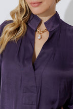 Purple Glow Milan Blogger Shirt