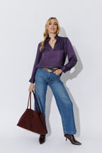 Purple Glow Milan Blogger Shirt