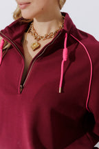 Raspberry Scuba Hamptons Jumper