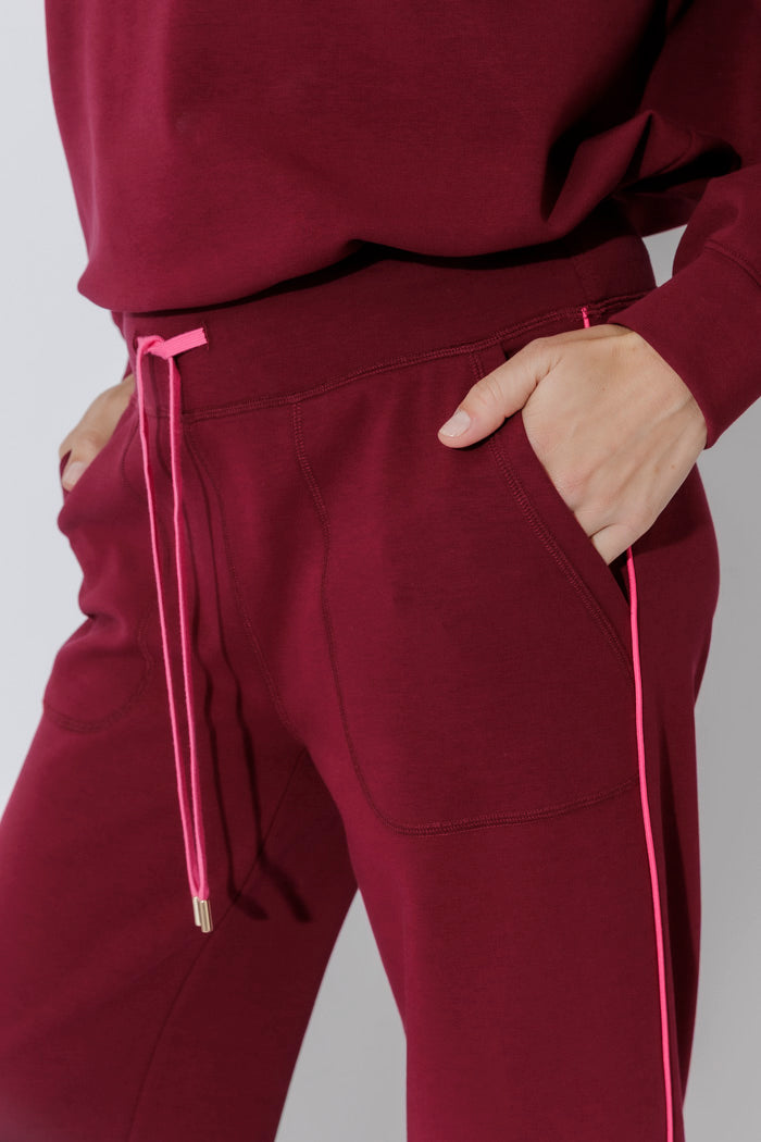 Raspberry Scuba Hamptons Pant