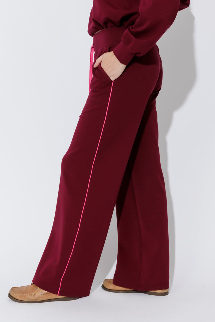 Raspberry Scuba Hamptons Pant
