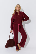 Raspberry Scuba Hamptons Pant