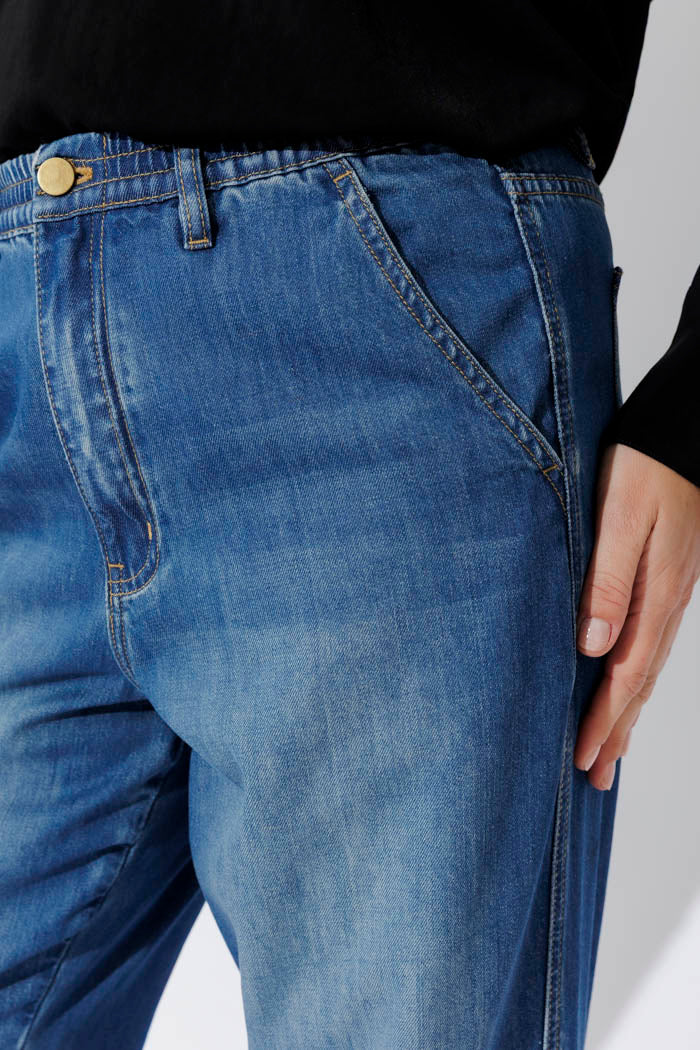 Dark Denim Soft Street Jean