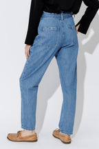 Mid Denim Paperbag Jean
