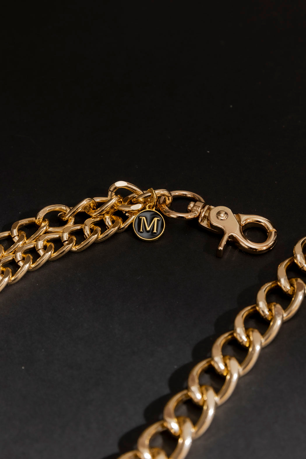 Gold Triple Coin Necklace